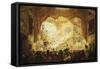 France, Lyon, the Ballet of Faust-null-Framed Stretched Canvas