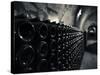 France, Marne, Champagne Ardenne, Reims, Pommery Champagne Winery, Champagne Cellars-Walter Bibikow-Stretched Canvas