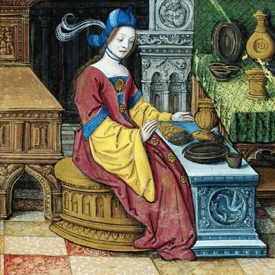 France, Medusa Sitting by a Chest, Miniature, Circa 1505' Giclee Print |  AllPosters.com