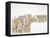 France, Middle Ages - Reconstruction of Everyday Life in a Village-null-Framed Stretched Canvas