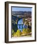 France, Midi-Pyrenees Region, Lot Department, Cahors, Pont Valentre, Midieval Bridge, Lot River-Walter Bibikow-Framed Photographic Print