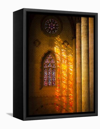 France, Midi-Pyrenees Region, Toulouse, Eglise Des Jacobins, Mother Church of the Dominican Order, -null-Framed Stretched Canvas