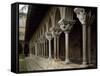 France, Moissac, St Pierre Abbey, Cloister from Late 11th Century-null-Framed Stretched Canvas