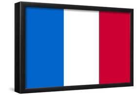 France National Flag Poster Print-null-Framed Poster