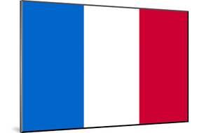 France National Flag Poster Print-null-Mounted Poster