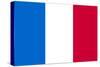 France National Flag-null-Stretched Canvas