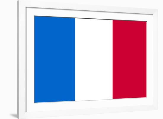 France National Flag-null-Framed Art Print