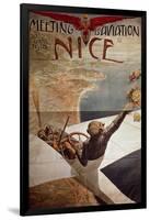 France, Nice, Meeting D'Aviation, April 10-25, 1910-Charles Leonce Brosse-Framed Giclee Print