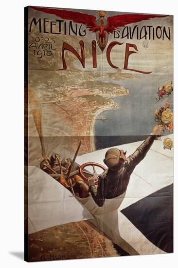 France, Nice, Meeting D'Aviation, April 10-25, 1910-Charles Leonce Brosse-Stretched Canvas