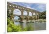 France, Nimes, the Pont Du Gard Is an Ancient Roman Aqueduct Bridge That Crosses the Gardon River-Emily Wilson-Framed Premium Photographic Print