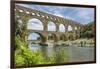 France, Nimes, the Pont Du Gard Is an Ancient Roman Aqueduct Bridge That Crosses the Gardon River-Emily Wilson-Framed Premium Photographic Print