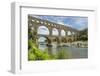 France, Nimes, the Pont Du Gard Is an Ancient Roman Aqueduct Bridge That Crosses the Gardon River-Emily Wilson-Framed Photographic Print