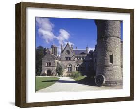 France, Normandy, Medieval Estate of Beaurepaire, Neogothic Castle of Martinvast-null-Framed Giclee Print