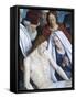 France, Nouans-Les-Fontaines, Saint-Martin Church, Pieta, 1474-Jean Fouquet-Framed Stretched Canvas