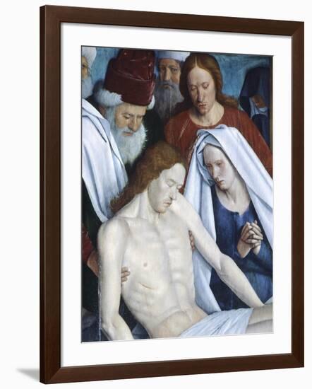 France, Nouans-Les-Fontaines, Saint-Martin Church, Pieta, 1474-Jean Fouquet-Framed Giclee Print