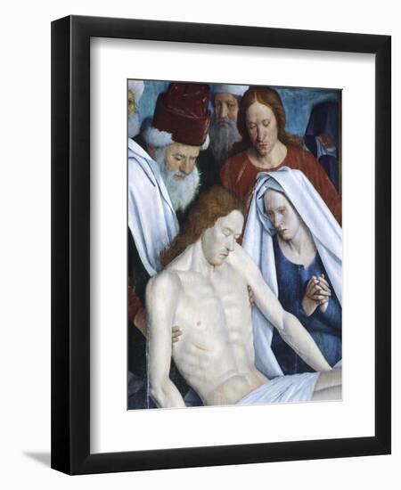 France, Nouans-Les-Fontaines, Saint-Martin Church, Pieta, 1474-Jean Fouquet-Framed Giclee Print