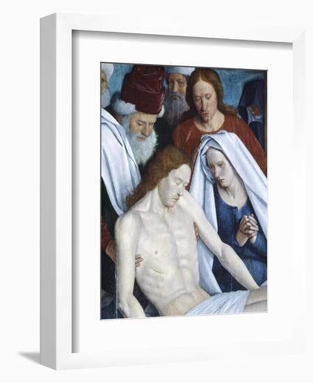 France, Nouans-Les-Fontaines, Saint-Martin Church, Pieta, 1474-Jean Fouquet-Framed Giclee Print