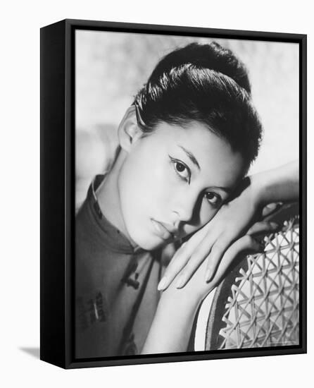 France Nuyen-null-Framed Stretched Canvas