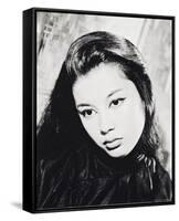 France Nuyen-null-Framed Stretched Canvas