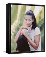 France Nuyen-null-Framed Stretched Canvas