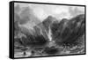 France Oo-Thomas Allom-Framed Stretched Canvas