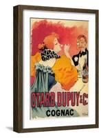 France - Otard-Dupuy & CO. Cognac Promotional Poster-Lantern Press-Framed Art Print