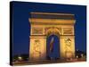 France, Paris, Arc De Triomphe-Steve Vidler-Stretched Canvas