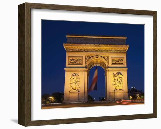 France, Paris, Arc De Triomphe-Steve Vidler-Framed Photographic Print