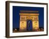 France, Paris, Arc De Triomphe-Steve Vidler-Framed Photographic Print