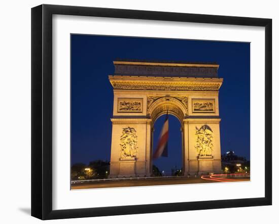 France, Paris, Arc De Triomphe-Steve Vidler-Framed Photographic Print