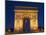 France, Paris, Arc De Triomphe-Steve Vidler-Mounted Photographic Print