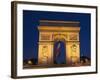 France, Paris, Arc De Triomphe-Steve Vidler-Framed Photographic Print