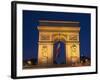 France, Paris, Arc De Triomphe-Steve Vidler-Framed Photographic Print