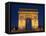 France, Paris, Arc De Triomphe-Steve Vidler-Framed Stretched Canvas