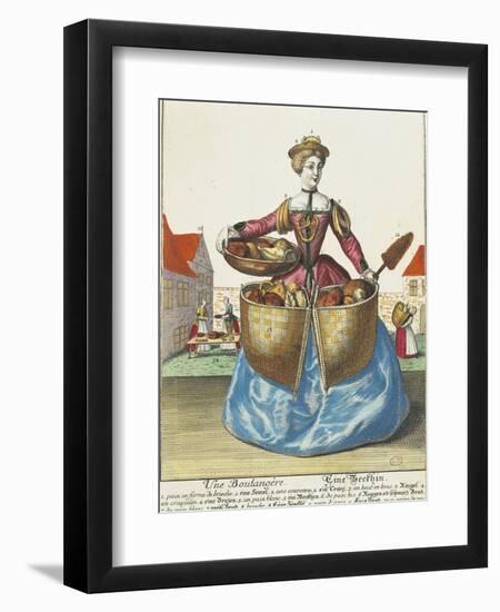 France, Paris, Bakery-null-Framed Premium Giclee Print