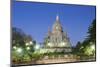 France, Paris. Basilica of Sacre Coeur, Montmartre.-Jason Langley-Mounted Photographic Print