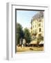 France, Paris, Boulevard Des Capucines at Corner of Rue De La Paix, 1823-Constant-emile Troyon-Framed Giclee Print