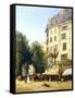 France, Paris, Boulevard Des Capucines at Corner of Rue De La Paix, 1823-Constant-emile Troyon-Framed Stretched Canvas