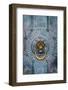 France, Paris, bronze door knocker.-Merrill Images-Framed Photographic Print