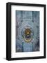 France, Paris, bronze door knocker.-Merrill Images-Framed Photographic Print