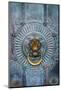 France, Paris, bronze door knocker.-Merrill Images-Mounted Photographic Print