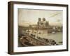 France, Paris, Cathedral of Notre-Dame De Paris-null-Framed Giclee Print