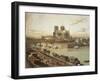 France, Paris, Cathedral of Notre-Dame De Paris-null-Framed Giclee Print