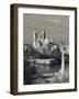 France, Paris,Cathedrale Notre Dame and the Pont De La Tournelle Bridge-Walter Bibikow-Framed Photographic Print