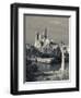 France, Paris,Cathedrale Notre Dame and the Pont De La Tournelle Bridge-Walter Bibikow-Framed Photographic Print