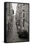 France, Paris. City Street Scene-Bill Young-Framed Stretched Canvas