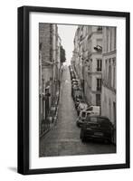 France, Paris. City Street Scene-Bill Young-Framed Photographic Print