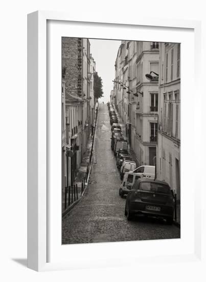 France, Paris. City Street Scene-Bill Young-Framed Photographic Print