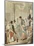 France, Paris, Coffee at Royal Palace, 1814-Georg Marco-Mounted Giclee Print