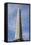 France, Paris, Concorde Square, Egyptian Obelisk-Samuel Magal-Framed Stretched Canvas